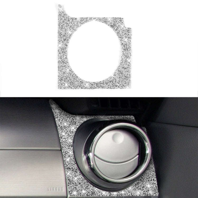 For Ford Mustang 2005-2009 Car Right Air Outlet Diamond Decorative Sticker, Left Drive