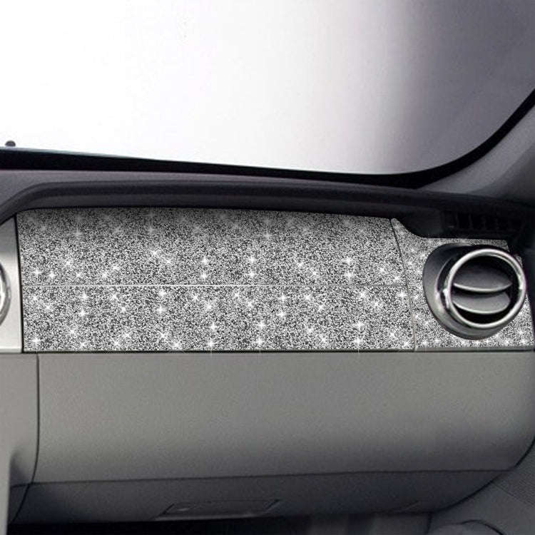 For Ford Mustang 2005-2009 Upper Part of Right Dashboard Diamond Decorative Sticker, Left Drive
