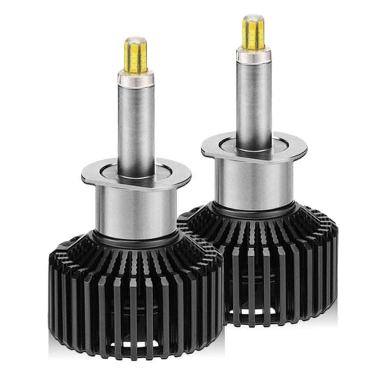 V2 1 Pair H1 35W 6000K 4000LM Car 6 Sides LED Headlight(Cool White)