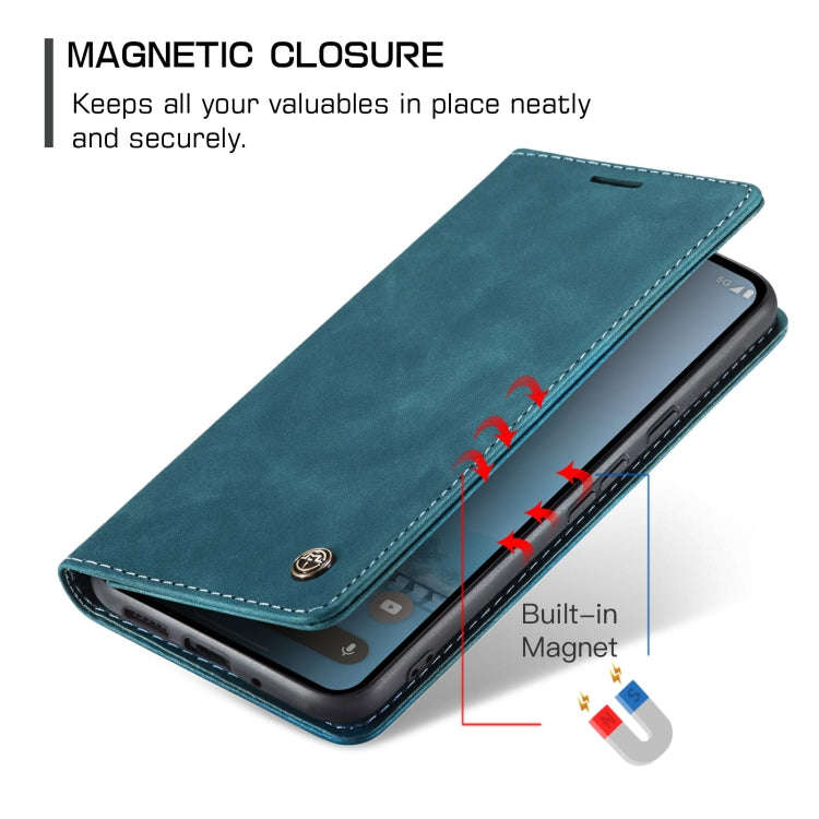 For Google Pixel 9 Pro XL CaseMe 013 Multifunctional Horizontal Flip Leather Phone Case(Blue)