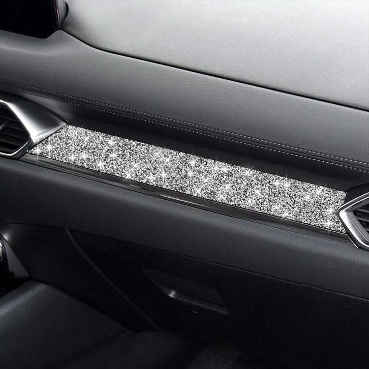 For Mazda CX-5 2017-2018 Car Instrument Panel Diamond Decorative Sticker,Left and Right Drive Uni...