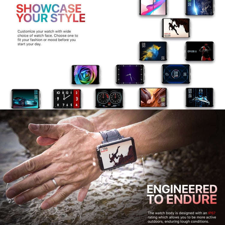 DM100 2.86 inch IPS Full Screen Smart Sport Watch, Support Independent Card Insertion / Multiple ...