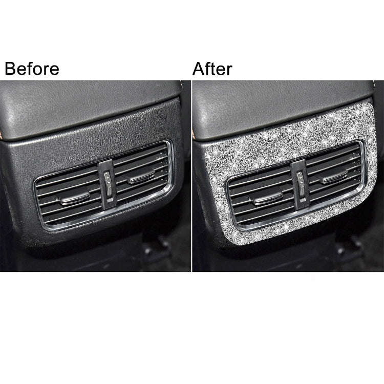 For Mazda CX-5 2017-2018 Car Rear Exhaust Vent Diamond Decorative Sticker,Left and Right Drive Un...