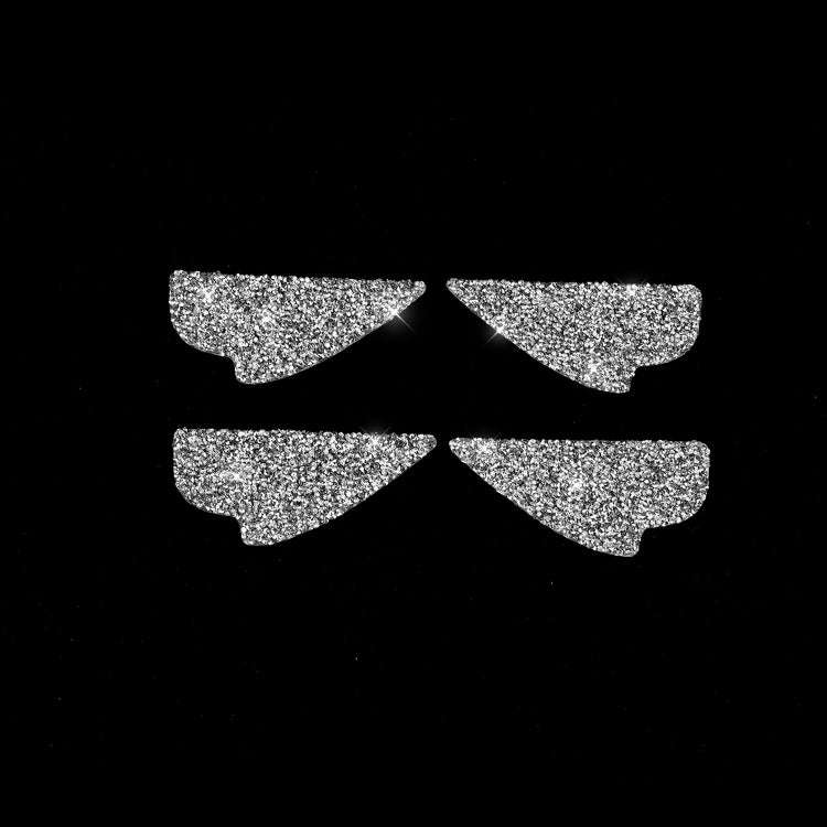 For Mazda CX-5 2017-2018 Car Inner Door Bowl Diamond Decorative Sticker,Left and Right Drive Univ...