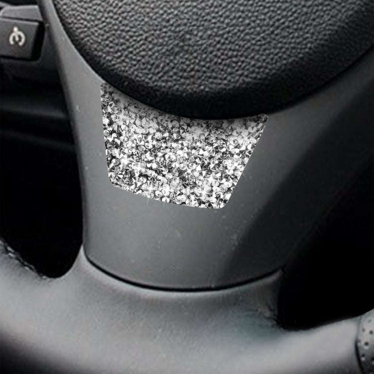 For BMW 3 Series E90 2005-2012 Car Steering Wheel B-Type Diamond Decorative Sticker