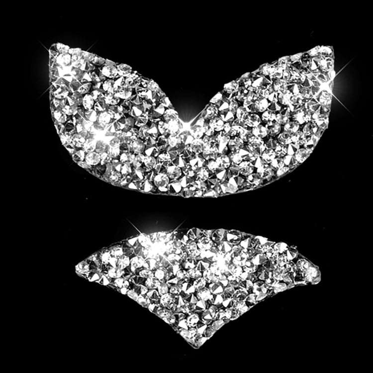 For Mazda Angksela/Atez/CX-5/CX-4 Car Steering Wheel Logo Diamond Decorative Sticker,Left and Rig...