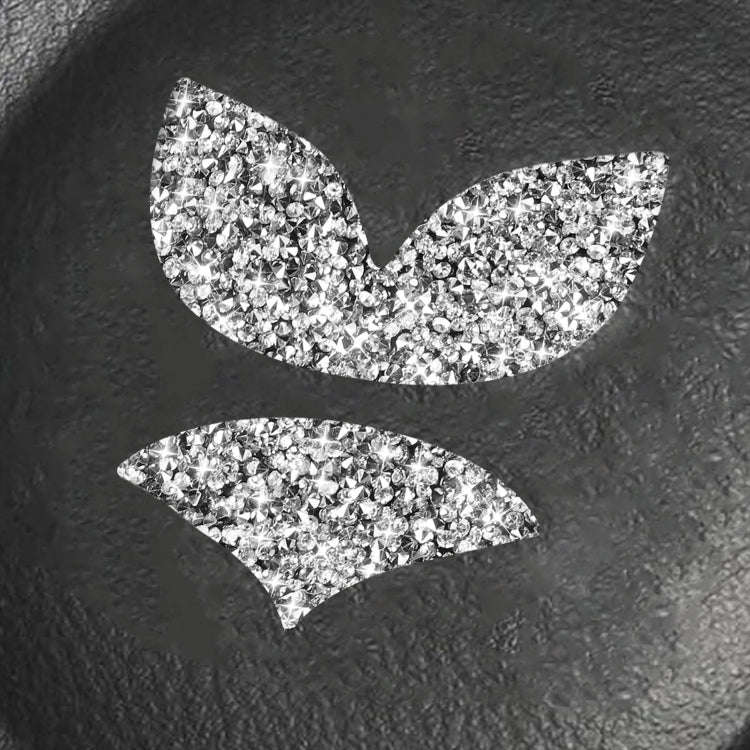 For Mazda Angksela/Atez/CX-5/CX-4 Car Steering Wheel Logo Diamond Decorative Sticker,Left and Rig...