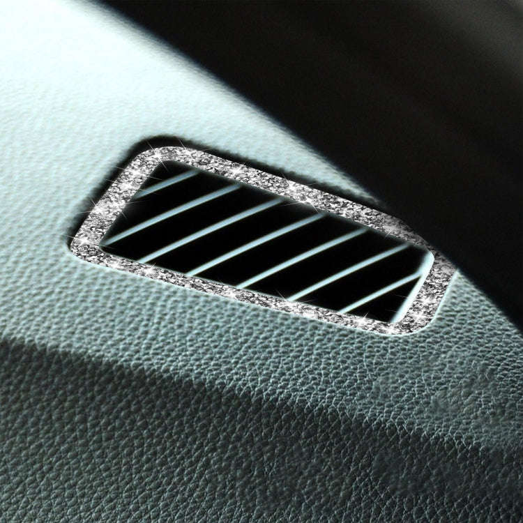 For BMW 3 Series E90 2005-2012 Car Air Outlet Diamond Decorative Sticker, Left Drive