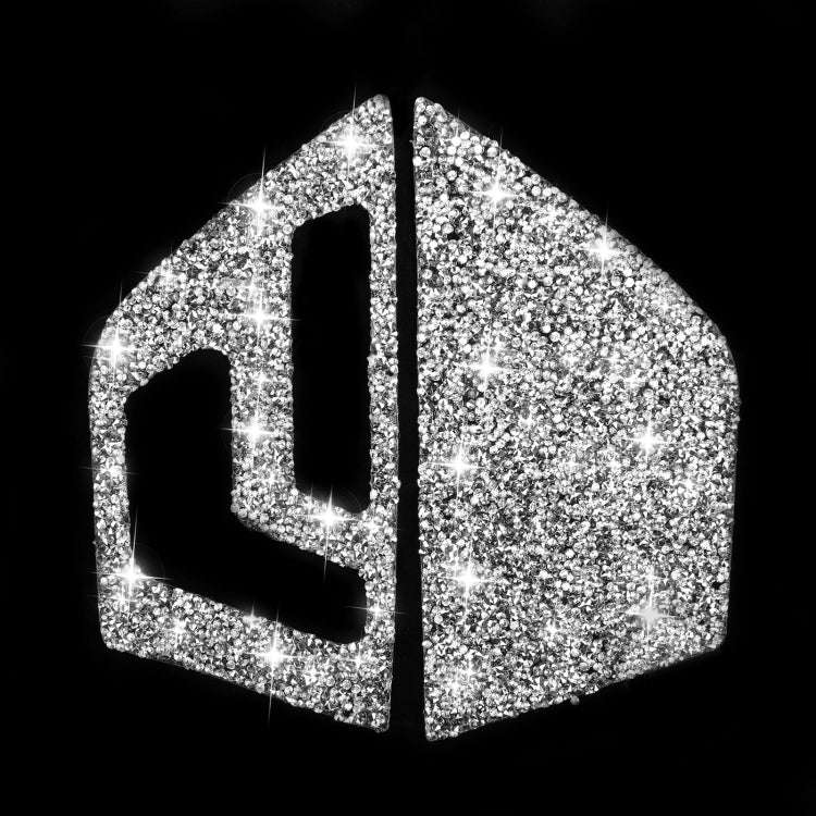 For Mercedes-Benz C-class W204 2007-2013 Car Seat Adjustment A Diamond Decorative Sticker, Right-...