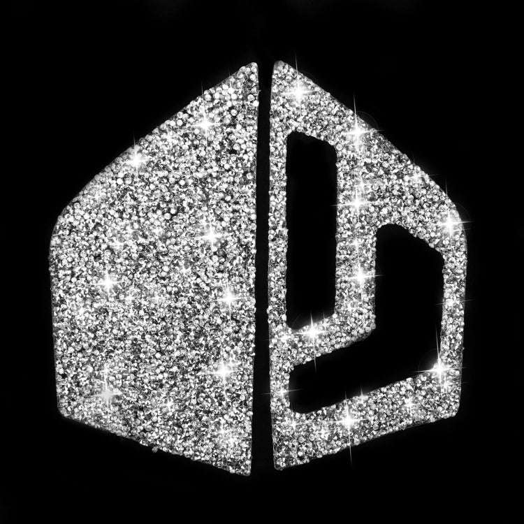 For Mercedes-Benz C-class W204 2007-2013 Car Seat Adjustment A Diamond Decorative Sticker, Left-h...