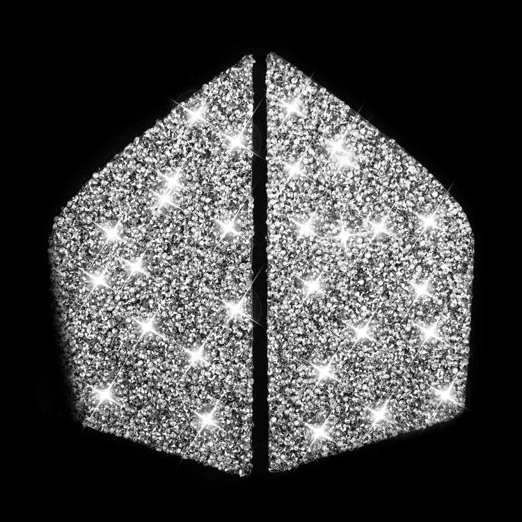 For Mercedes-Benz C-class W204 2007-2013 Car Seat Adjustment C Diamond Decorative Sticker, Left a...