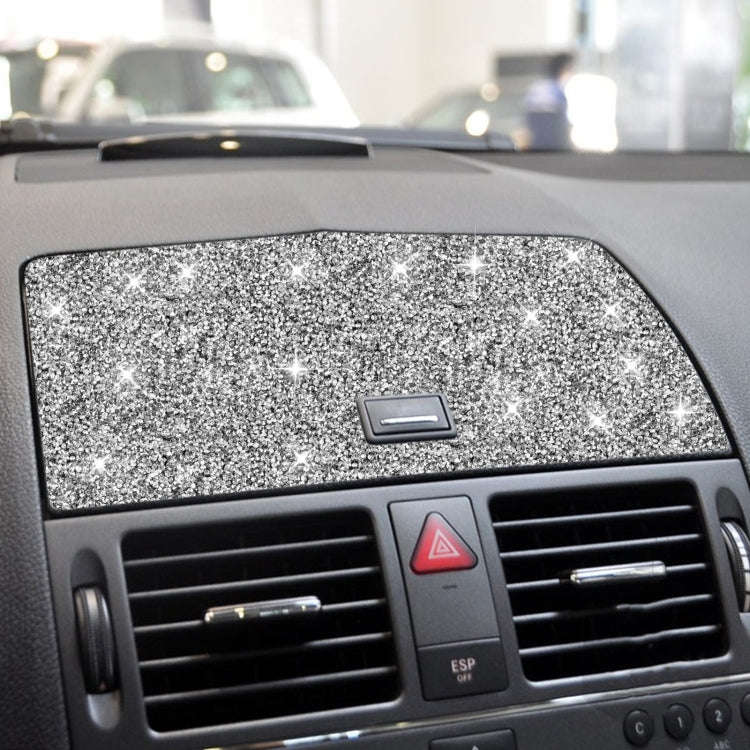 For Mercedes-Benz C-class W204 2007-2010 Car Console Navigation Diamond Decorative Sticker, Left ...