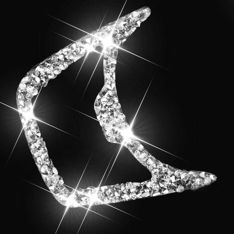 For Ford Mustang 2015-2020 Car Headlight Diamond Decoration Sticker, Left and Right Drive