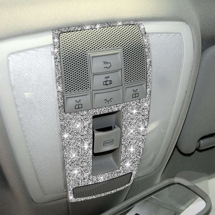 For Mercedes-Benz C-class W204 2007-2013 Car Reading Light Diamond Decorative Sticker, Left and R...