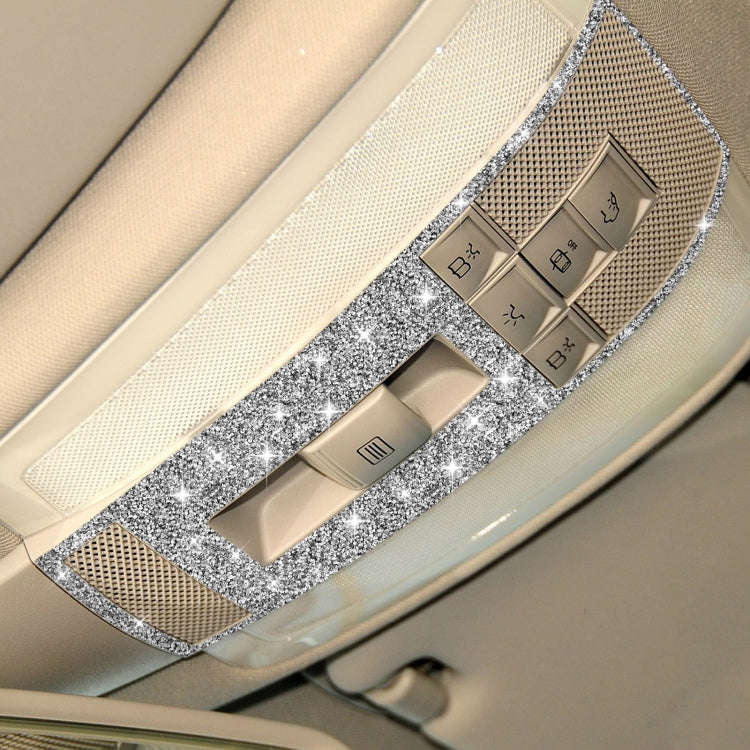 For Mercedes-Benz C-class W204 2007-2013 Car Reading Light Diamond Decorative Sticker, Left and R...