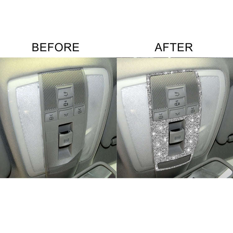 For Mercedes-Benz C-class W204 2007-2013 Car Reading Light Diamond Decorative Sticker, Left and R...