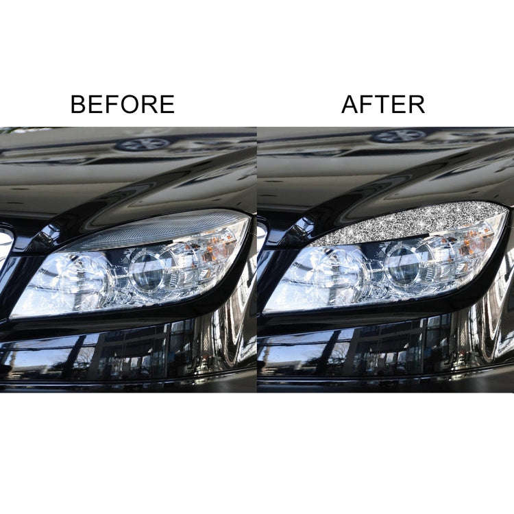For Mercedes-Benz C-class W204 2008-2011 Car Light Eyebrow Diamond Decorative Sticker, Left and R...