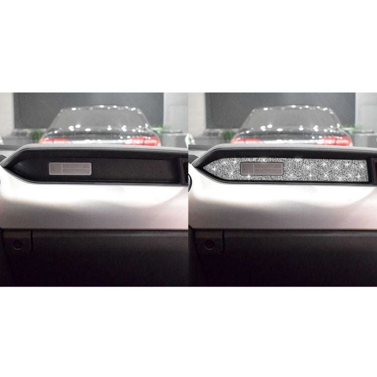 For Ford Mustang 2015-2020 Car Dashboard Diamond Decoration Sticker, Left Drive