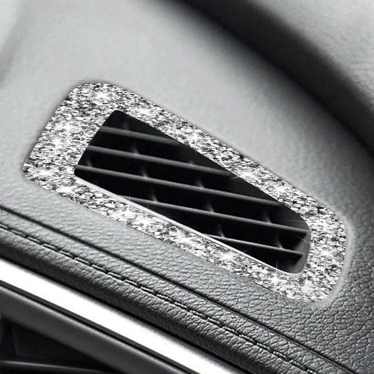 For Honda Civic 2016-2019 Car Instrument Air Outlets Diamond Decorative Sticker, Left-hand Drive