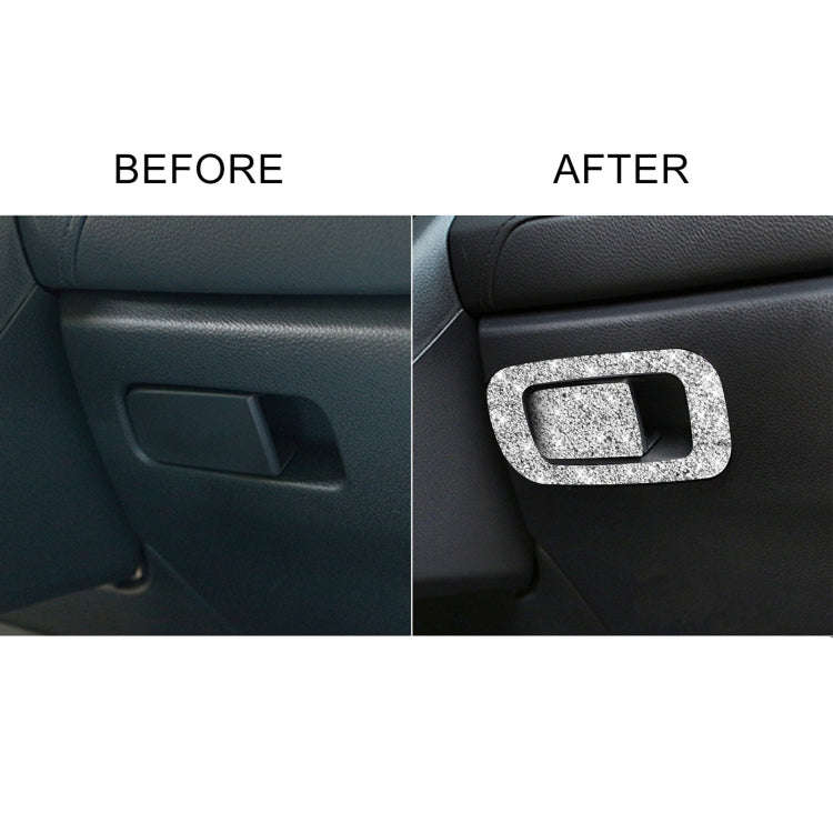 For Honda Civic 2016-2019 Car Storage Switch Diamond Decorative Sticker, Left-hand Drive