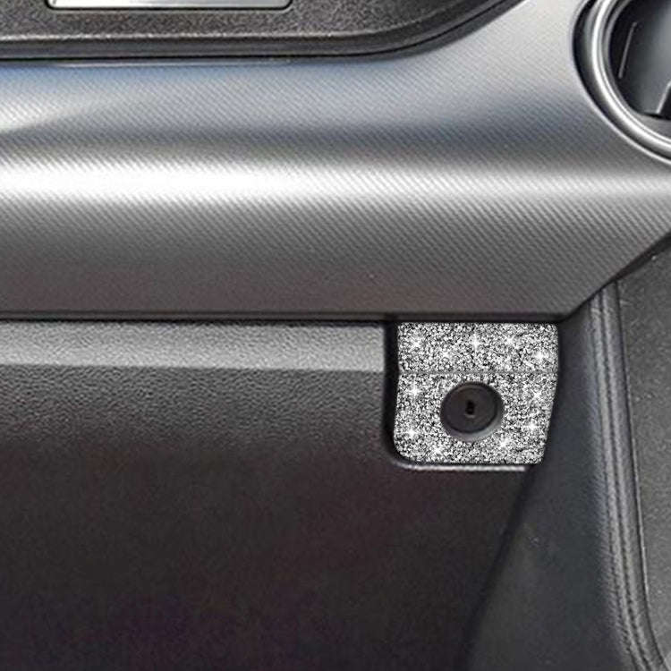 For Ford Mustang 2015-2020 Car Toolbox Diamond Decoration Sticker, Right Drive
