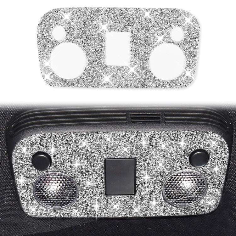 For Ford Mustang 2015-2020 Car Reading Light Diamond Decoration Sticker, Left and Right Drive