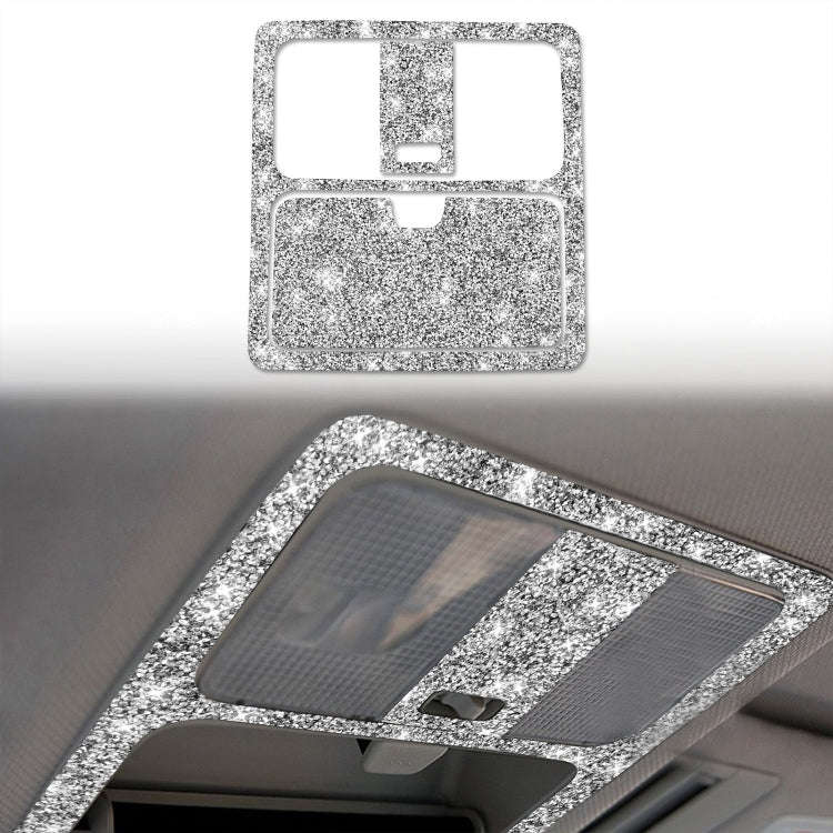 For Nissan 350Z 2003-2009 Car Reading Light Diamond Decorative Sticker,Left and Right Drive Unive...