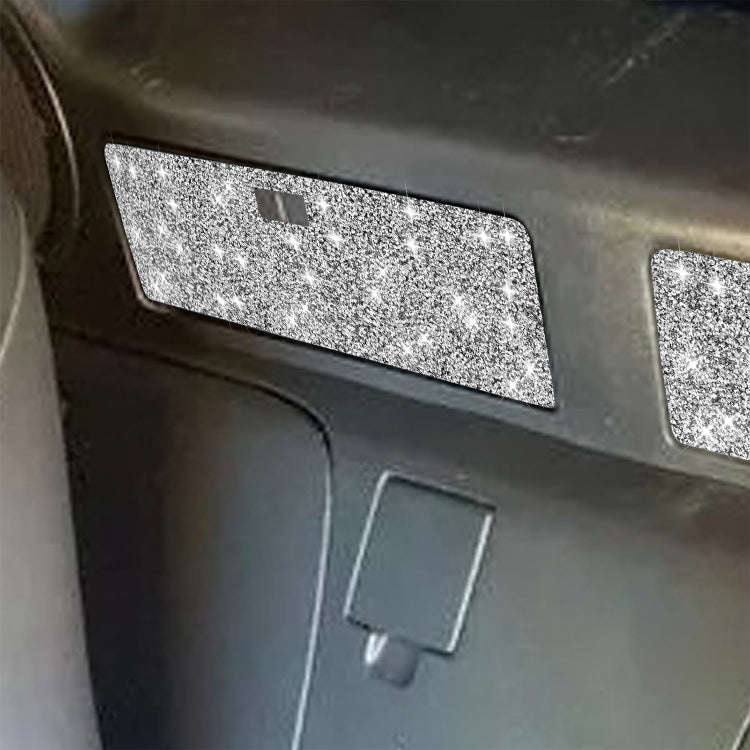 For Nissan 350Z 2003-2009 2pcs Car Storage Box Diamond Decorative Sticker,Left and Right Drive Un...