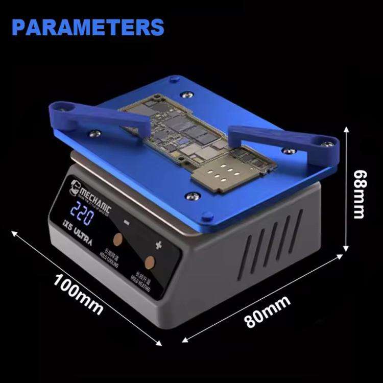Mechanical IX5 Ultra Universal Preheating Platform for Motherboard Repair, Plug:US