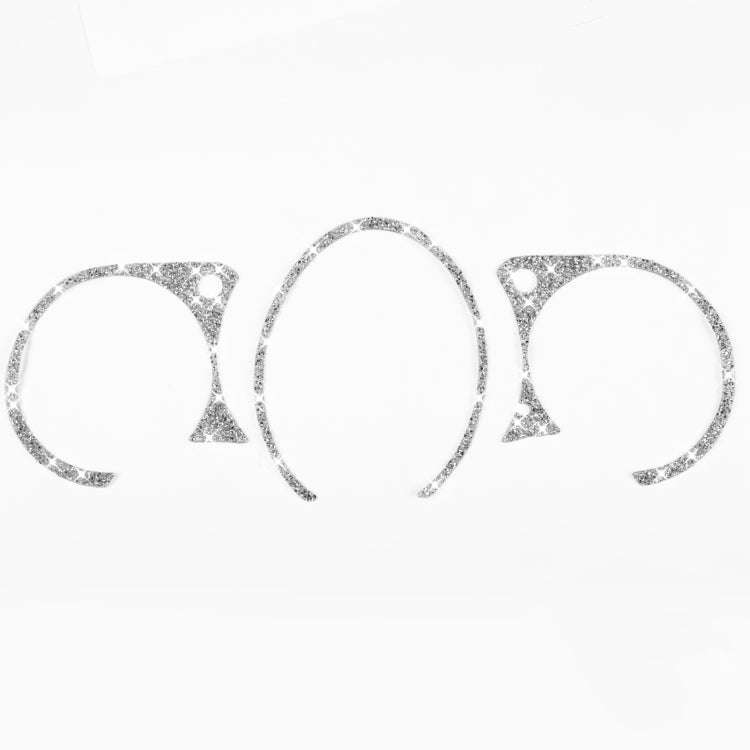 For Nissan 370Z Z34 2009- Car Speed Dashboard Diamond Decoration Sticker, Left and Right Drive