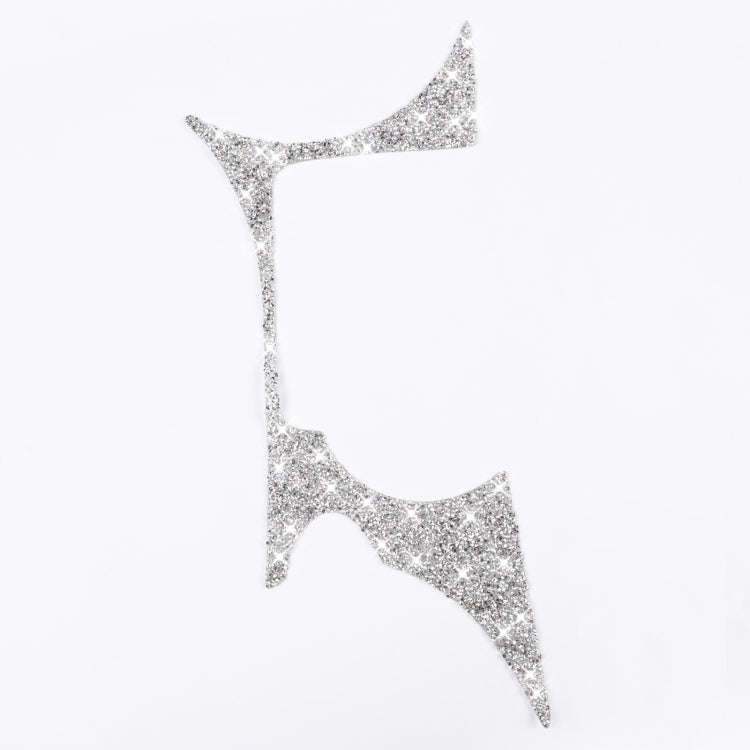 For Nissan 370Z Z34 2009- Car Water Cup Holder Panel Diamond Decoration Sticker, Left and Right D...