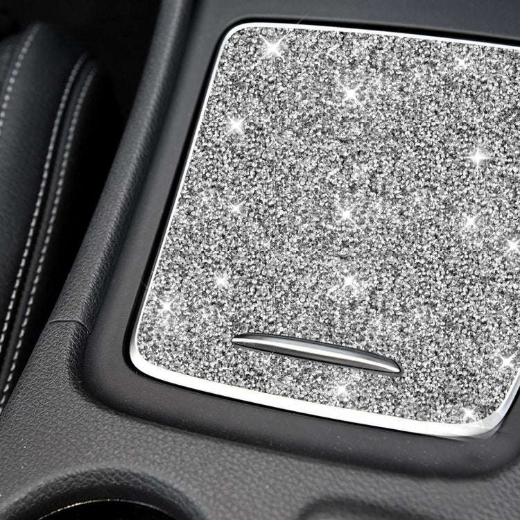 For Mercedes-Benz GLA 2015-2018 Car Central Control Storage Box Cover Diamond Decoration Sticker,...