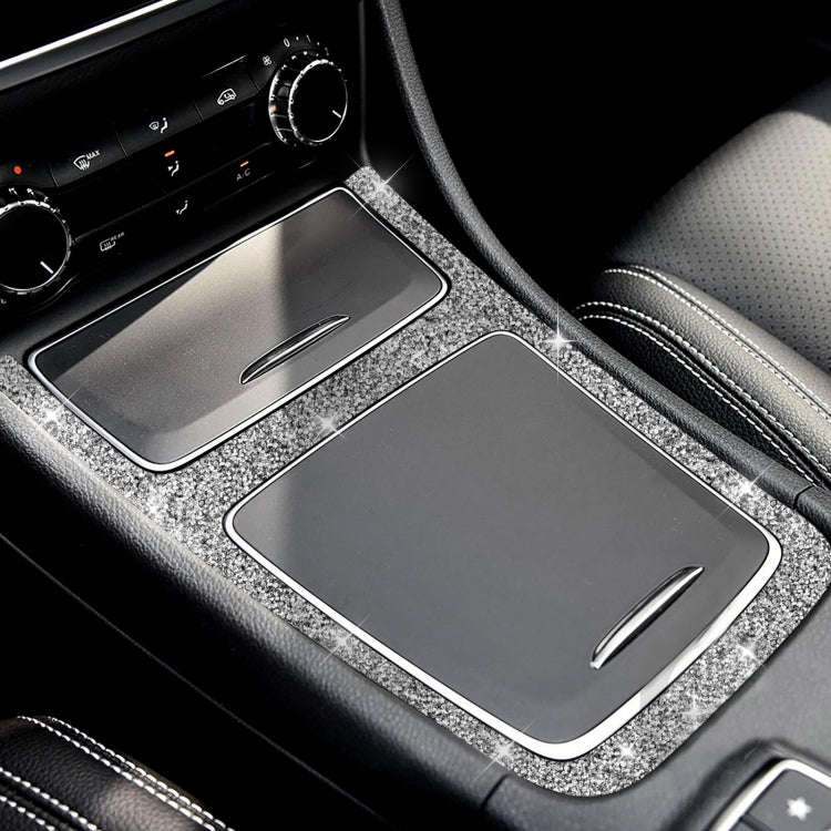For Mercedes-Benz GLA 2015-2018 Car Central Control Storage Box Outer Frame Diamond Decoration St...