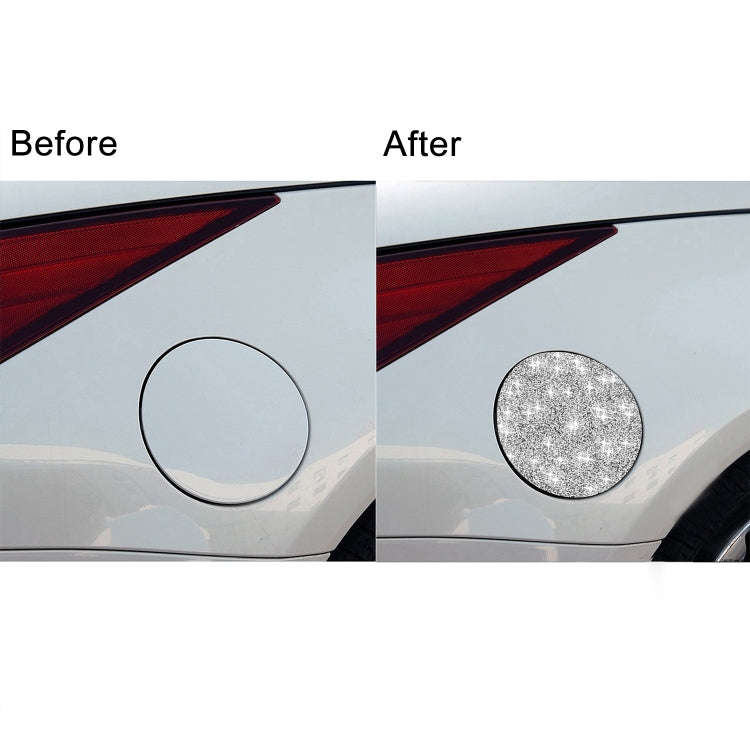 For Nissan 350Z 2003-2009 Car Fuel Tank Cap Diamond Sticker,Left and Right Drive Universal