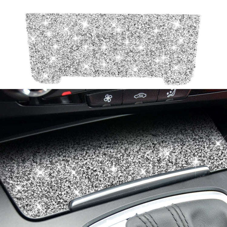 For Audi A4L / A5 / Q5 Car Storage Cigarette Lighter Panel Diamond Decoration Sticker, Left and R...