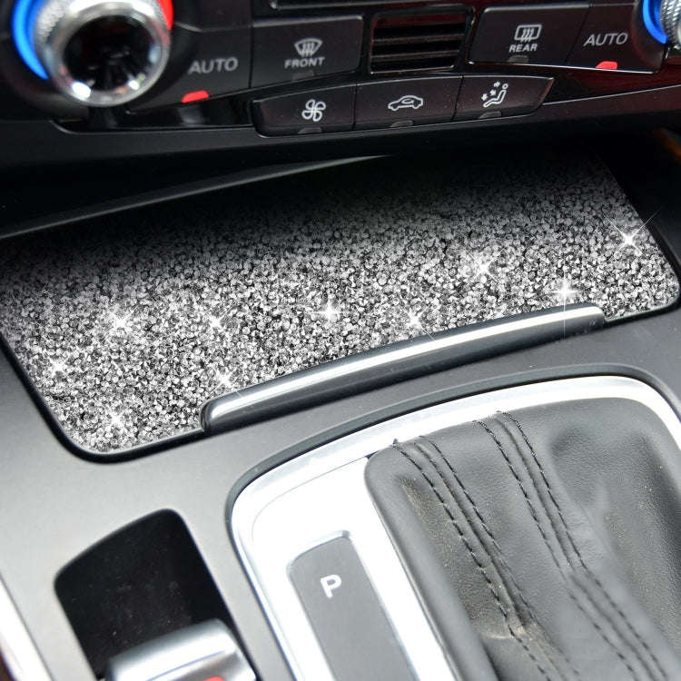 For Audi A4L / A5 / Q5 Car Storage Cigarette Lighter Panel Diamond Decoration Sticker, Left and R...