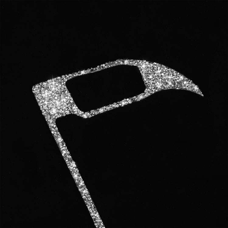 For Audi A4 / A5 / Q5 Car Navigation Outer Frame Diamond Decoration Sticker, Right Drive