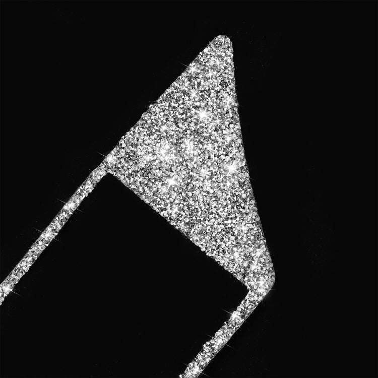 For Audi A4 / A5 / Q5 Car Navigation Inner Frame Diamond Decoration Sticker, Right Drive