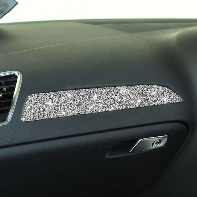 For Audi A4 / A5 / Q5 Car Dashboard Trim Diamond Decoration Sticker, Right Drive