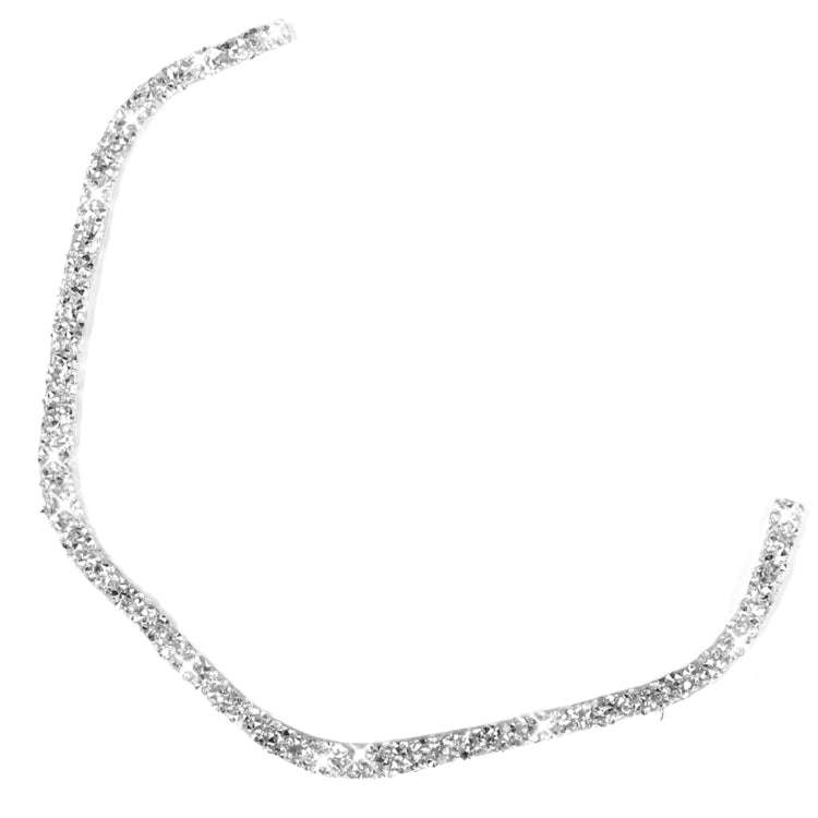For Dodge Charger 2011-2014 Car Front Passenger Seat Air Vent Diamond Decorative Sticker, Left-ha...