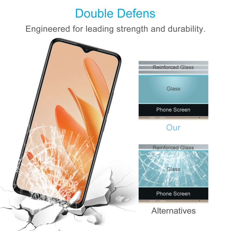 For Meizu Blue 20 10pcs 0.26mm 9H 2.5D Tempered Glass Film