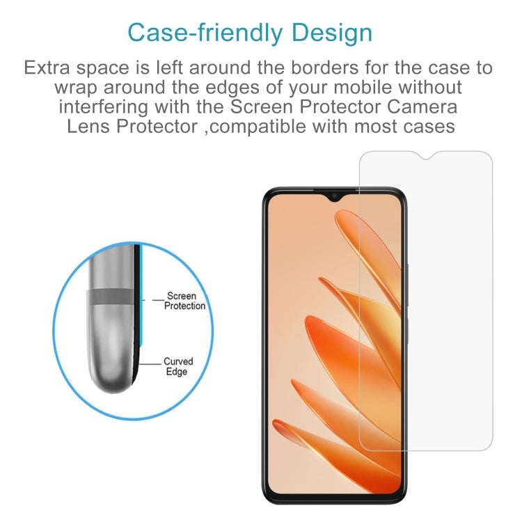 For Meizu Blue 20 50pcs 0.26mm 9H 2.5D Tempered Glass Film