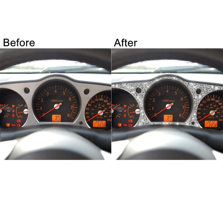 For Nissan 350Z 2006-2009 Car Speedometer Diamond Sticker,Left and Right Drive Universal