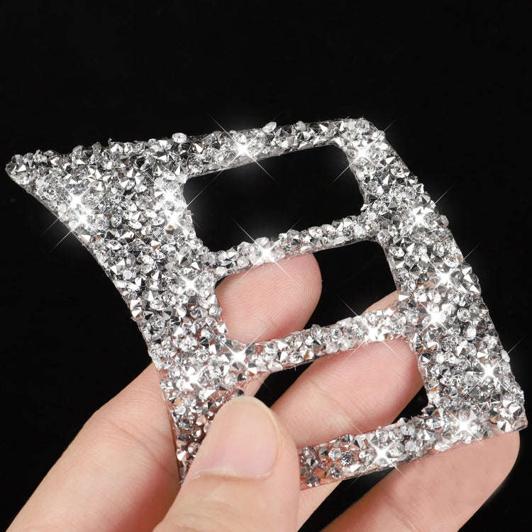 For Nissan 350Z 2006-2009 Car Steering Wheel Button Frame Diamond Sticker,Left and Right Drive Un...