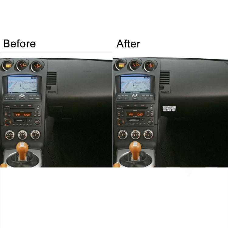 For Nissan 350Z 2006-2009 Car Passenger Storage Door Handle Diamond Sticker,Left and Right Drive ...