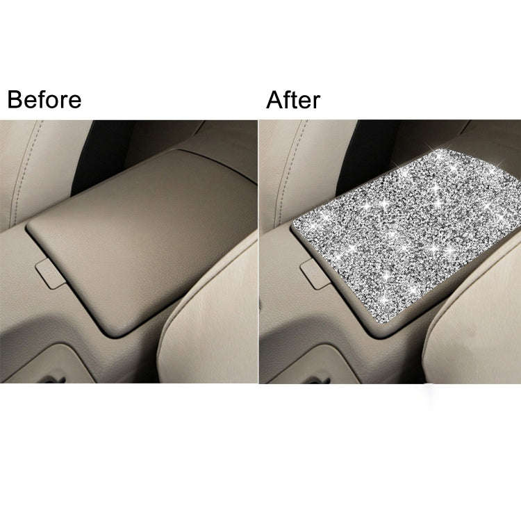 For Nissan 350Z 2006-2009 Car Central System Controlled Storage Box Diamond Sticker,Left and Righ...