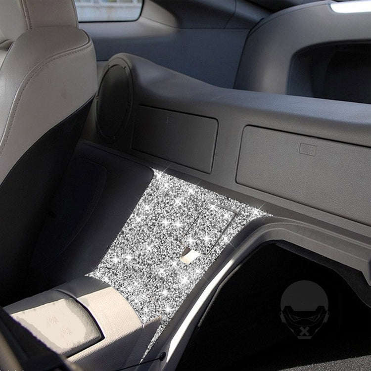 For Nissan 350Z 2006-2009 Car Rear Of Center Console Diamond Sticker, Right Drive