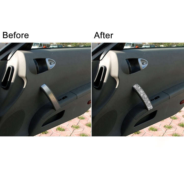 For Nissan 350Z 2006-2009 Car Passenger Side Door Handle Diamond Sticker, Left Drive