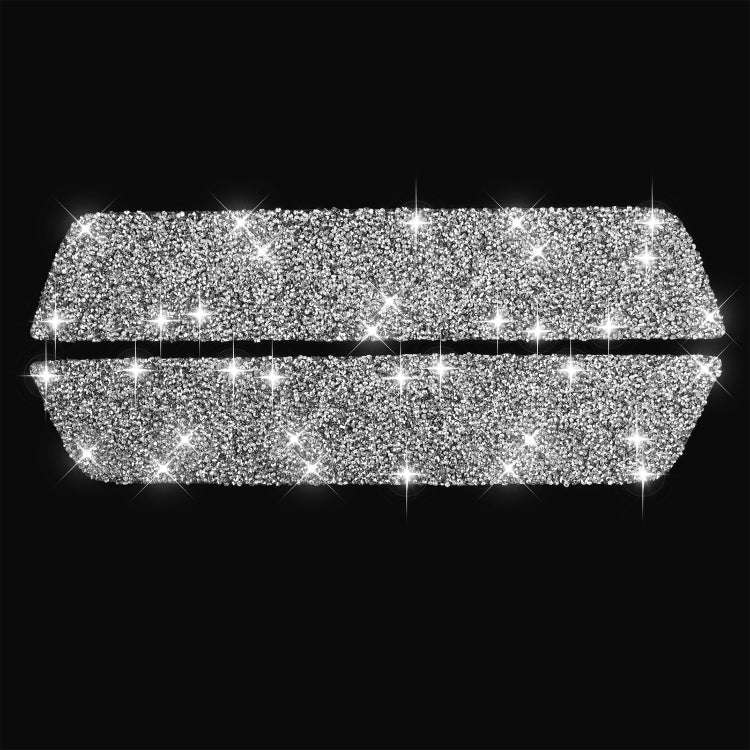 For Tesla Model 3 Car Rear Door Sill Strip Diamond Sticker,Left and Right Drive Universal