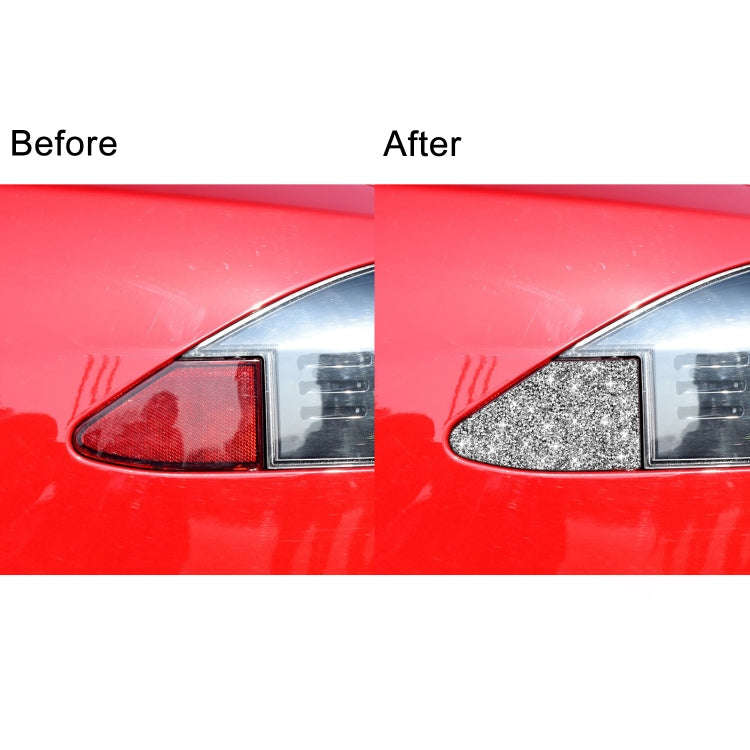 For Tesla Model S Car Charging Port Board Diamond Sticker,Left and Right Drive Universal